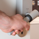 Image for article titled I Love This Over-Engineered Door Handle That Wipes Itself Down With Disinfectant After Every Use